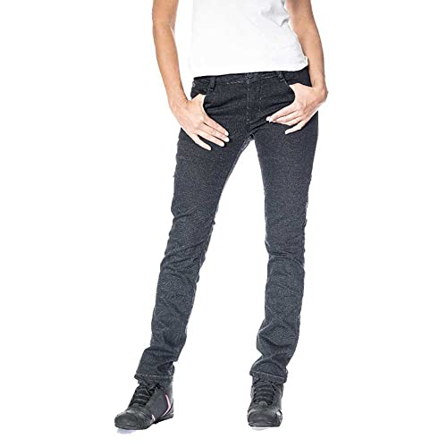 Ixon Billie Motorradjeans für Damen, Schwarz, Größe 33