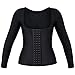 Gotoly Body Control Humpback Posture Corrector Tops Shapewear for Women (Black, Large)