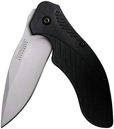 🏆Premium Pack Clash Folding Knife (1605) with SpeedSafe Assisted Opening, Stainless Steel with Reversible Pocketclip and Glass Filled Nylon Handle, 4.3 oz, 3.1 Inch Blade, 7.4 Inch Overall Length