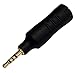 Josi Minea 2.5mm Male to 3.5mm Female Audio Adapter Converter Headphone Earphone Headset 3 Ring Jack - Stereo or Mono