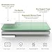 Dourxi Crib Mattress, 2-Stage Dual Sided Toddler Mattress, Premium Breathable Memory Foam Mattress, Dual Comfort Sleep System for Newborn Infant and Toddler, W/Skin-Friendly Removable Outer Cover
