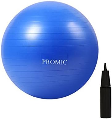 Promic pelota de gimnasio ejercicio Yoga Fitness Bola con bomba 55 ...