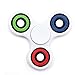 BING RUI CO- Fidget Spinner Decompression Hand Spinner Toy With Premium Hybrid Ceramic Bearing - Finger Toy, Perfect For ADD, ADHD, Anxiety, and Autism Adult Children (white+Multicolor)