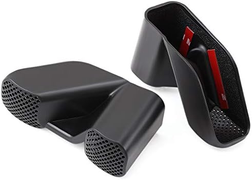 TOYECOTA - 2x Car Rear Seat Air Condition Duct Outlet Cover For Nissan X-trail Rogue T32 Qashqai J11 Renault Koleos Kadjar QM6 2014-2018
