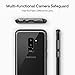 Caseology Skyfall for Galaxy S9 Plus Case (2018) - Clear Back & Slim Fit - Black