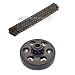 Go Kart Clutch (3/4 Bore, 41 Chain 10 Tooth Sprocket) + 420 Chain COMBO - Commonly Used on 6.5hp Go Karts, Sport Kart, Drift 2, and More! [4305] + [4130] primary