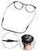 Hestya 12 Pieces Kids Silicone Eyeglass Strap with 12 Pairs Ear Grip Hooks Anti-slip Retainer Cord Holder for Glasses Sunglasses, 12 Colors