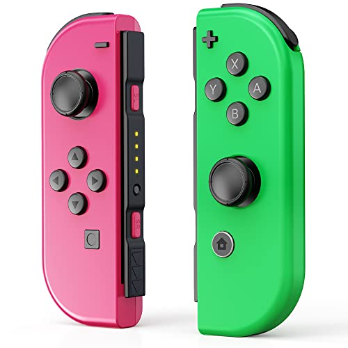 PQoiioQP Joy Cons for Switch Nintendo, Upgraded Controller for