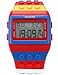 AMPM24 Block Silicone LCD Digital Light Men's Ladies Sport Watch Red Blue LED090