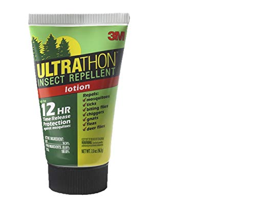 3M Ultrathon Insect Repellent Lotion, 2-Ounce, 3 Count