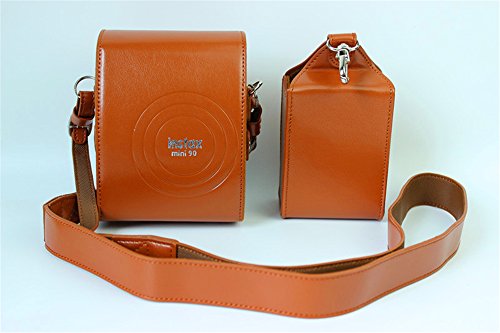 Fujifilm Instax Mini 90 Case Boliner Handmade Pu Leather Fullbody