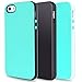 Ailun Phone Case for iPhone 5s,iPhone SE,iPhone 5,Shock-Absorption Bumper,Anti-Scratch,Fingerprint&Oil Stain Shell Soft Dual Color TPU Back Cover[Pureblack]