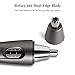 Heated Eyelash Curlers: TOUCHBeauty Nose Hair Trimmer for Men Painless Hair Remover with with Low battery Reminder, Precision Personal Groomer