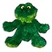 KONG Plush Frog Toy, Small, Green