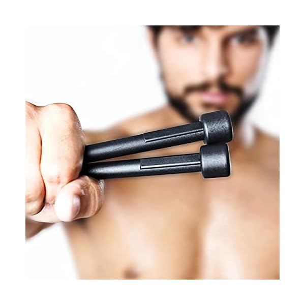 Muza-Skipping-rope-adult-for-Home-Exercise-Body-Fitness-men-women-and-kids-speed-jumping-rope-with-non-slip-handle-Adjustable-skipping-rope-for-Fitness-Fat-Burning-Boxing-Crossfit-and-MMA Muza Skipping rope adult for Home Exercise & Body Fitness men, women and kids | speed jumping rope with non slip handle…