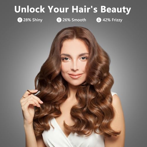 TQQ Hair Dryer, 400 Million Ion Plasma Hairdryer, Brushless Motor 110,000 RPM for Fast Drying, Professional Hair Dryer 57 dB Suitable for Travel and Home