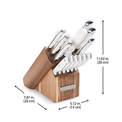 Sabatier 15Piece Triple Rivet Knife Block Set, HighCarbon