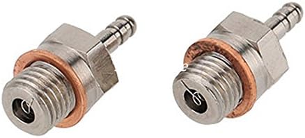 2pcs N4 Steel Glow Plug Spark Nitro Engine 70117 for 1/10 HPI HSP RC Car