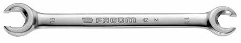 FACOM 42.14X17 Series 42 Metric 15 Degree Hinged Flare Nut Wrench, 14 mm x 17 mm Size