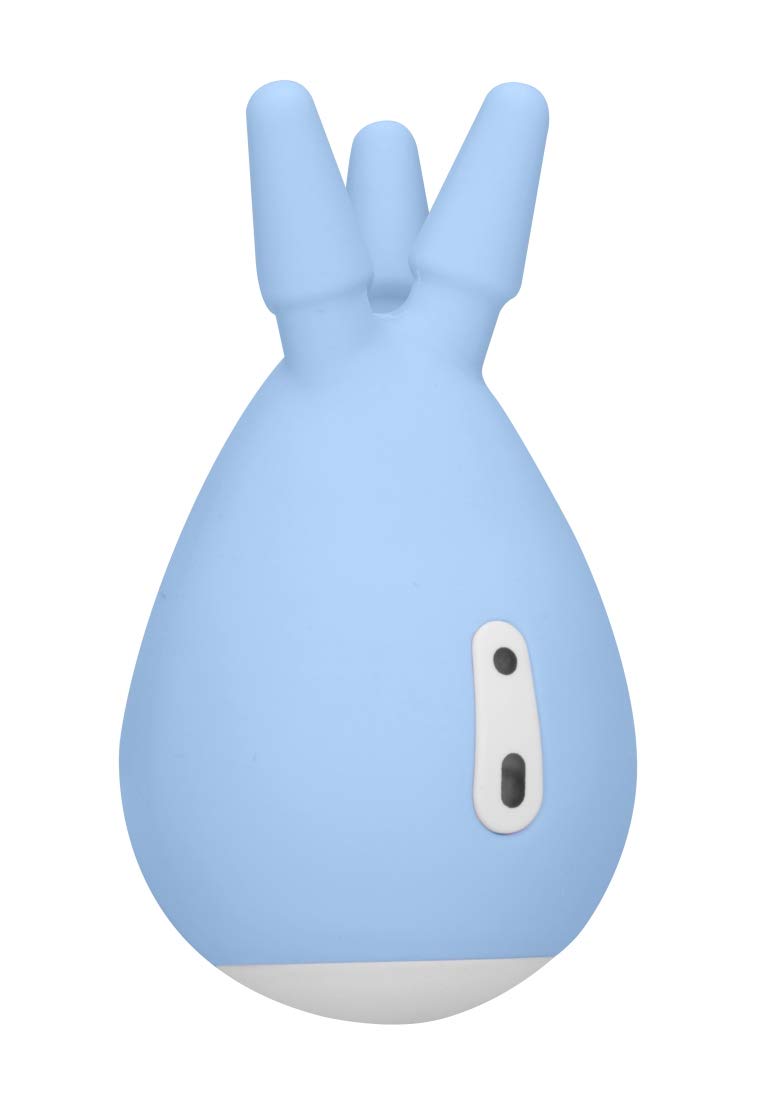 Loveline by Shots - Luscious - Rechargeable 'Lay-On' Clitoral Stimulator Tripod with 10 Vibration Modes - Blue