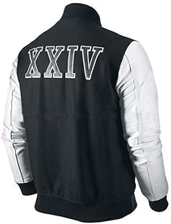 black and white jordan varsity jacket