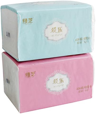 Jerkwaik Raw Wood Pulp Soft Facial Tissues 3-Ply for Home&amp;Office