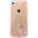 JAHOLAN iPhone SE 2022 Case/iPhone SE 2020 Case,iPhone 7 8 Case, Cute Design Clear Slim Cover Case for iPhone 6/6s/7/8/SE 2020 2022 Giraffe