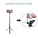 Wevon Selfie Stick Tripod, 45 inch Extendable Selfie Stick with Tripod, Phone Tripod with Wireless Remote Shutter Compatible with iPhone Xs Max Xr X 8 7 6 6s 5 Plus, Android, Samsung Galaxy and more