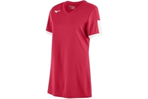 Women's Aerolite V-Neck Jersey RED-White (1000) XXL