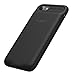 iPhone 7 Battery Case Atree Ultra Slim Protective Charger Case Portable Rechargeable Battery Backup Charger Support Original Lightning Jack Earphone With Storage Extended max 256GB-4.7inch Black