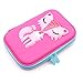 SOOCUTE Elegant Fox Hardtop Pencil Holder Cute EVA Pencil Case With Big Capacity For Kids (Pink)