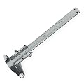 Vernier Caliper Stainless Steel Professional 0-6 Inches/150 mm Micrometer Durable Measuring Tool for Inside, Outside, Depth and Step Measurements