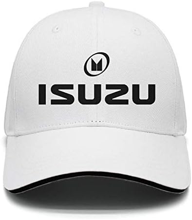 Unisex Hat Athletic Flat-Isuzu-Classic-Black-Cap Curved Snapback