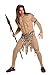 Edgar Rice Burroughs Tarzan Deluxe Adult Tarzan Costume With Muscle Chest, Standard Color, Standard
