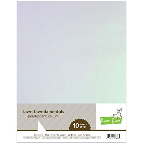 Lawn Fawn LF2088 Pearlescent Vellum Lawn Fawndamentals
