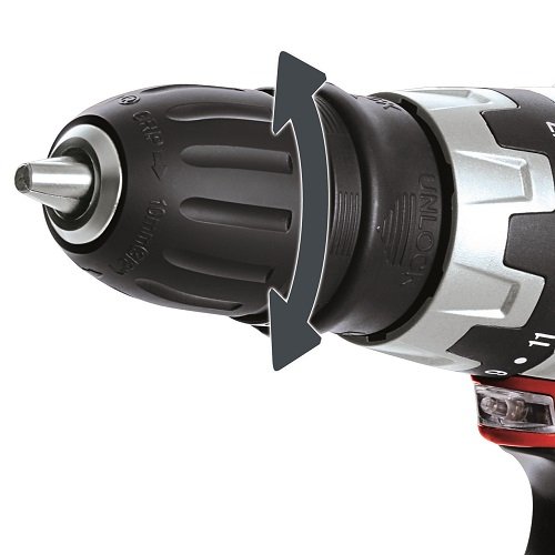 Einhell 4513206 Akkuschrauber TC-CD 12 Li (Lithium Ionen, 12 V, 1,3 Ah, 2 Gang, 20 Nm, abnehmbares Bohrfutter, LED-Licht… – Bild 7