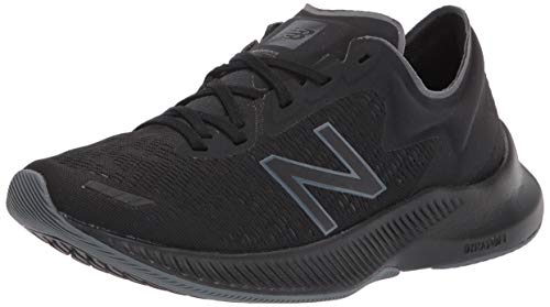 New Balance Men's Dynasoft Pesu V1 Running Shoe, Black/Lead, X