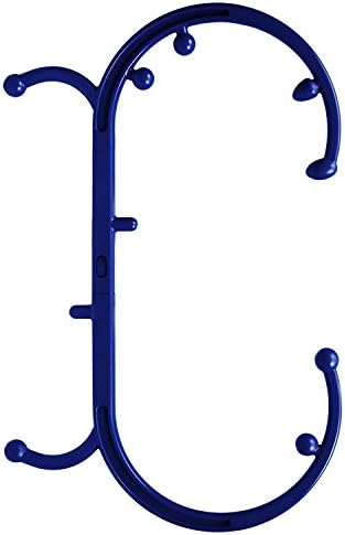 LibraJoy Hook Massager - Trigger Point Self - Massage Tool Relieve Shoulder Pain &amp; Pro Sport Massage Hook - Detachable - Portable (Blue)