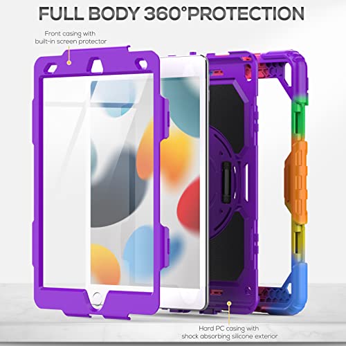 SEYMAC Kids Case for iPad 9th/8th/7th Generation, iPad Case