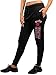 NBA Miami Heat Women's Jogger Pants Active Basic Fleece Sweatpants, Medium, Black