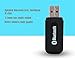 eranton USB Bluetooth Audio Music Receiver Adapter 3.5mm Stereo Output for Car Home Stereo