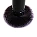 Aguder Soft Nylon Fiber Bristles Retractable Makeup Brush, Black