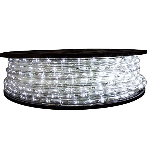 Brilliant Brand Lighting Cool White LED Rope Light – 12 Volt – 65 Feet