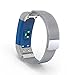 XIHAMA Band for Garmin Vivosmart HR+,Milanese Loop Stainless Steel Watch Strap Breathable Sports Fitness Bracelet with Magnetic Closure for Garmin Vivosmart HR Plus (Silver)