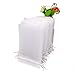 G2PLUS 100PCS White Organza Bags, 4x6 in Sheer Mesh Drawstring Gift Bags, Jewelry Pouches Candy Bag for Christmas, Wedding Favors