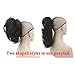 Oubeca Adjustable Claw Ponytail Hairpiece Layered Wavy Messy Pony tail Extensions (0906)