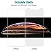 iPhone X Screen Protector (3-Pack), TEIROO Tempered Ballistic Glass Screen Protector Compatible iPhone X/iPhone 10 2017 [Case Friendly] [Easy Install] [3D Touch] [Ultra Clear] [Shatter Proof]