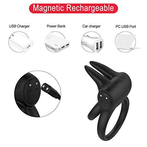 5 Vibration+PALOQUETH+Vibrating+Rechargeable+Waterproof