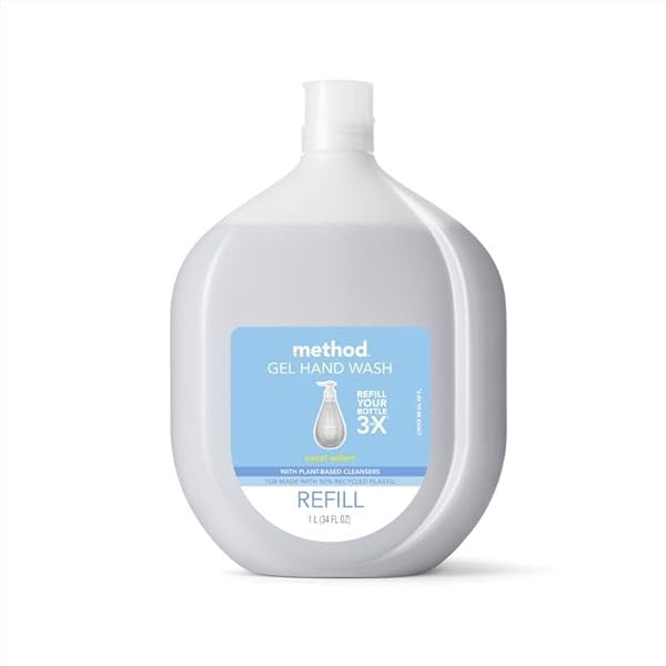 METHOD GEL HAND SOAP, REFILL, SWEET WATER, 34...