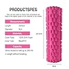 JetWOOT Foam roller,Ultra Lightweight Hollow Core Muscle Roller,Trigger Point Grid Sports Massager,Deep Tissue Muscle…